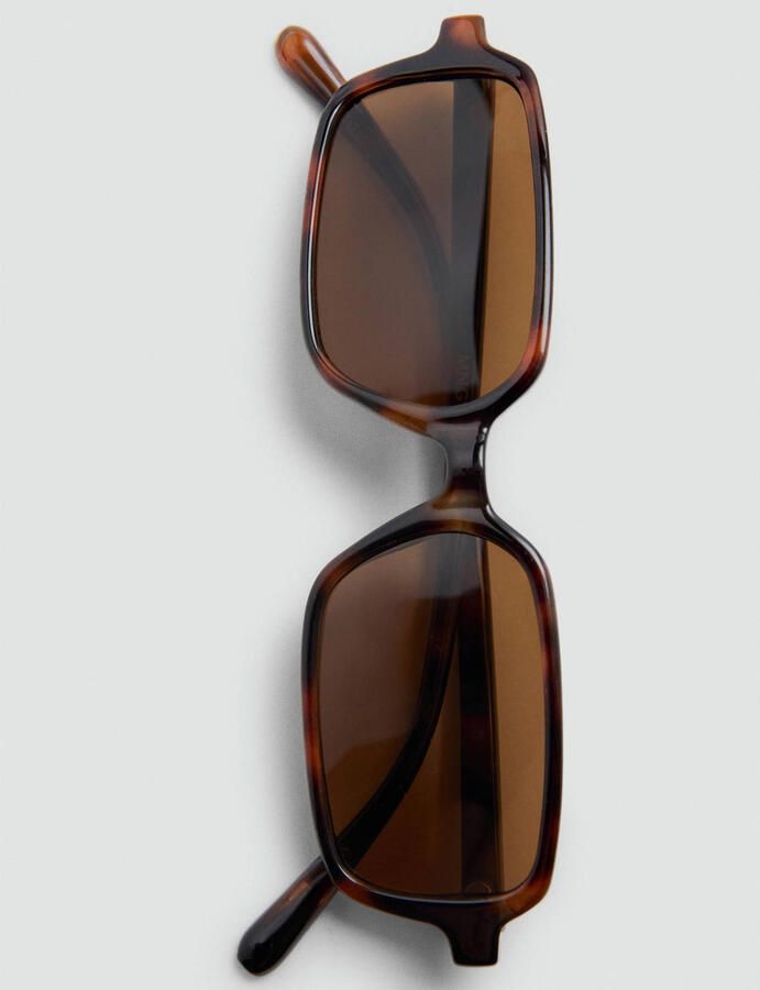 Mango zonnebril met tortoise print bruin - Foto 3