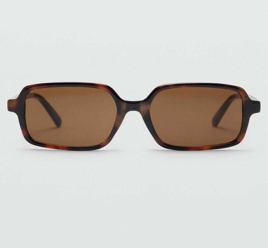 Mango zonnebril met tortoise print bruin - Foto 2