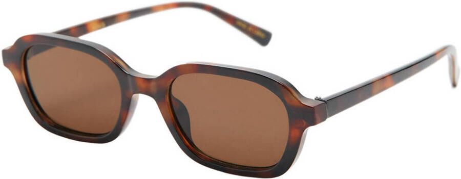 Mango zonnebril met tortoise print bruin