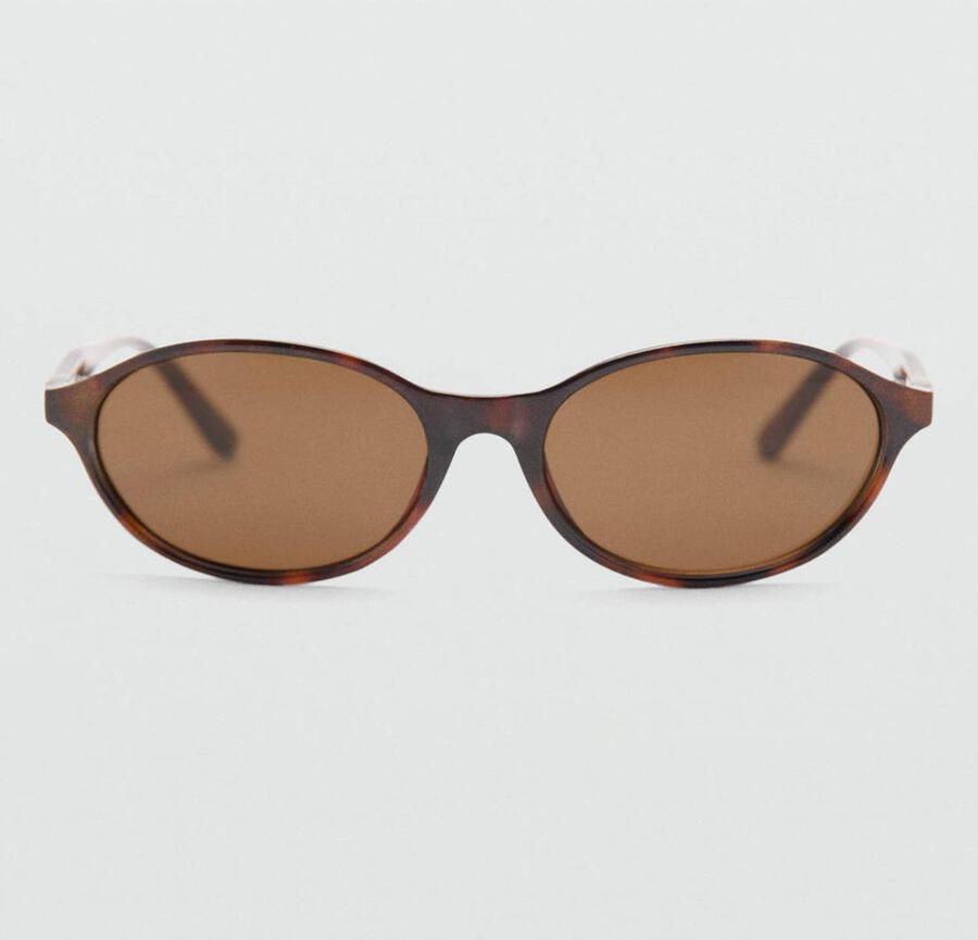 Mango zonnebril met tortoise print bruin - Foto 2