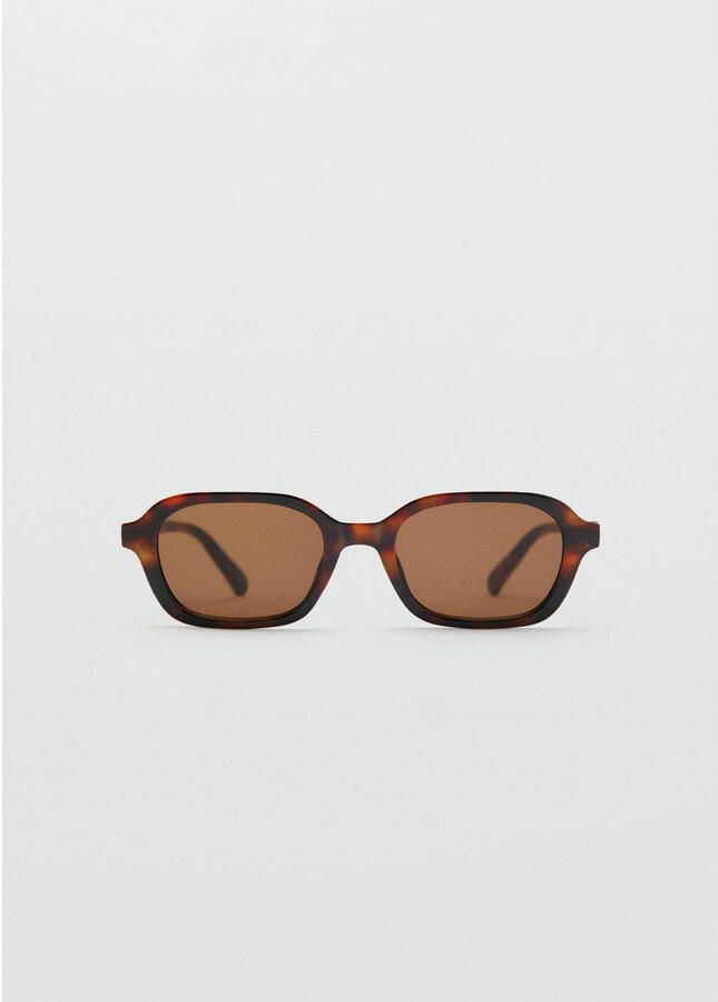 Mango zonnebril met tortoise print bruin - Foto 2
