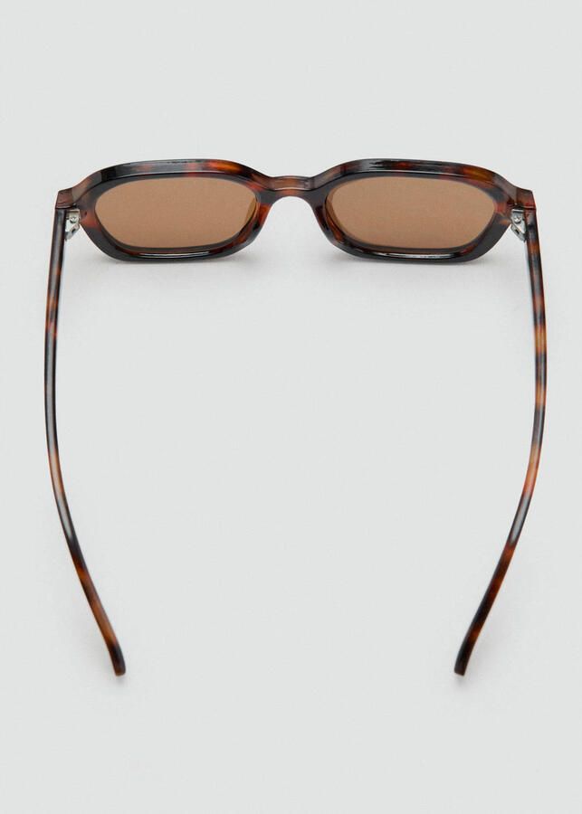 Mango zonnebril met tortoise print bruin - Foto 3