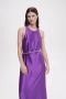 Mango Lange jurk HerfstWinter collectie Purple Dames - Thumbnail 1