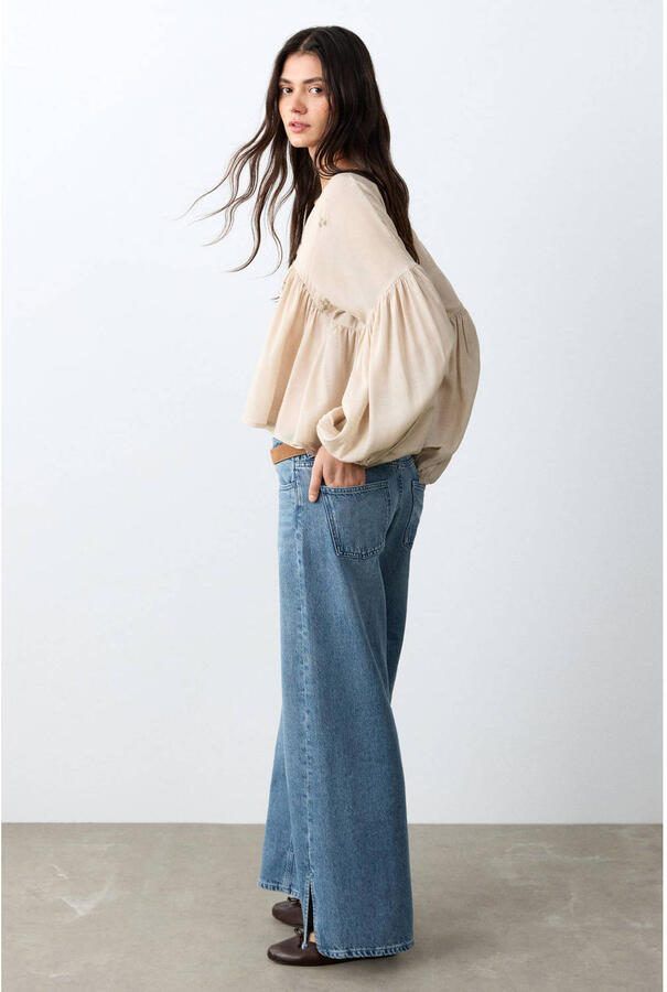 MANGO TEEN blousetop beige - Foto 3