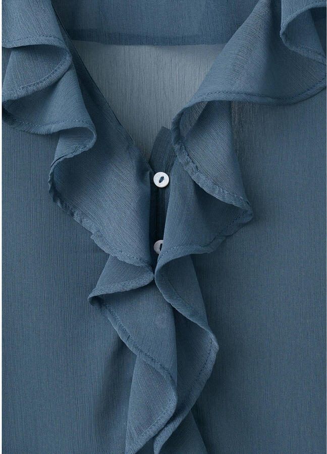 MANGO TEEN blousetop blauw - Foto 2