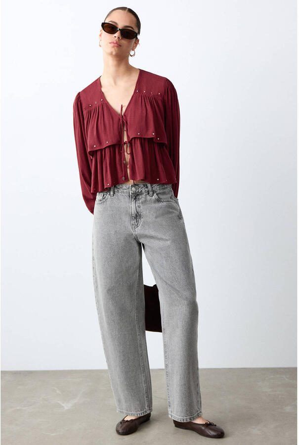 MANGO TEEN blousetop rood - Foto 2