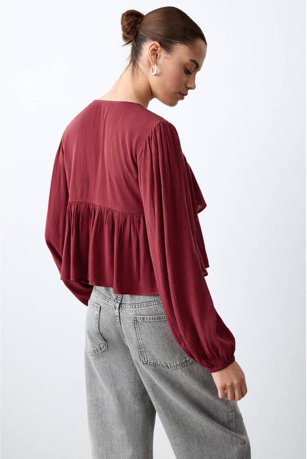 MANGO TEEN blousetop rood - Foto 3