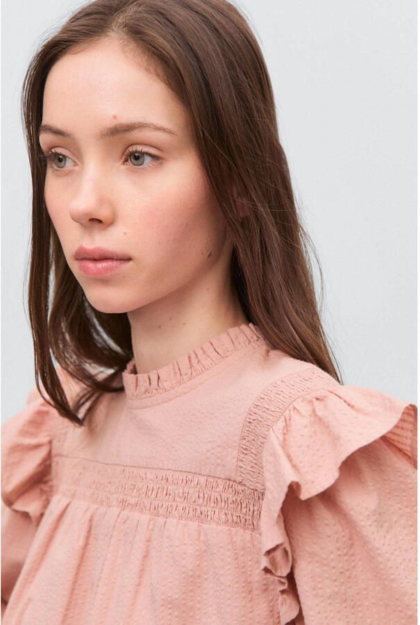 MANGO TEEN blousetop roze - Foto 2