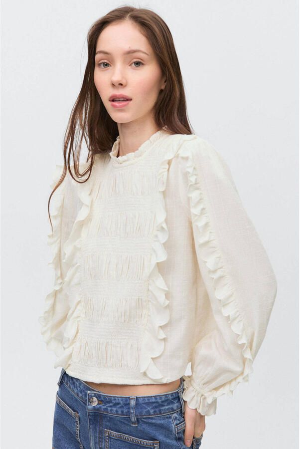 MANGO TEEN blousetop wit - Foto 3