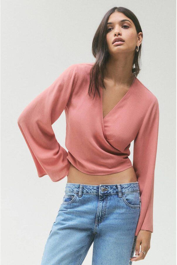 MANGO TEEN blousetop zalm
