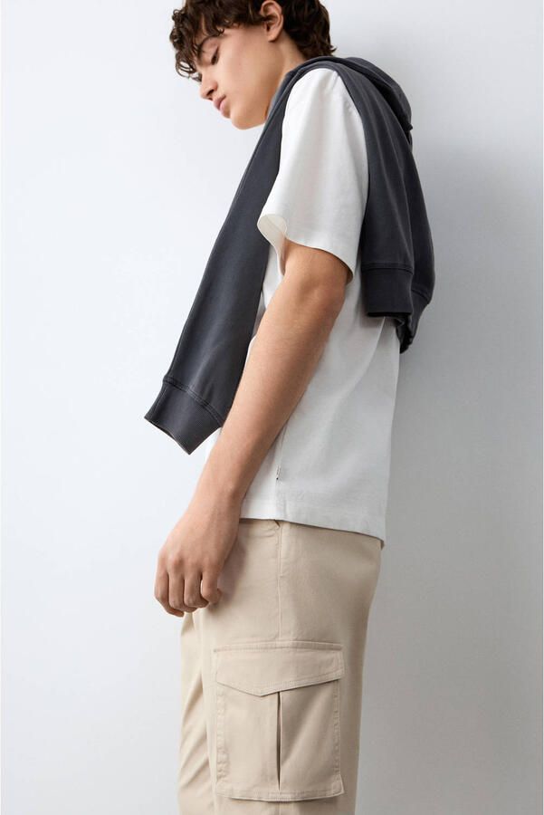 MANGO TEEN cargo jeans beige - Foto 2