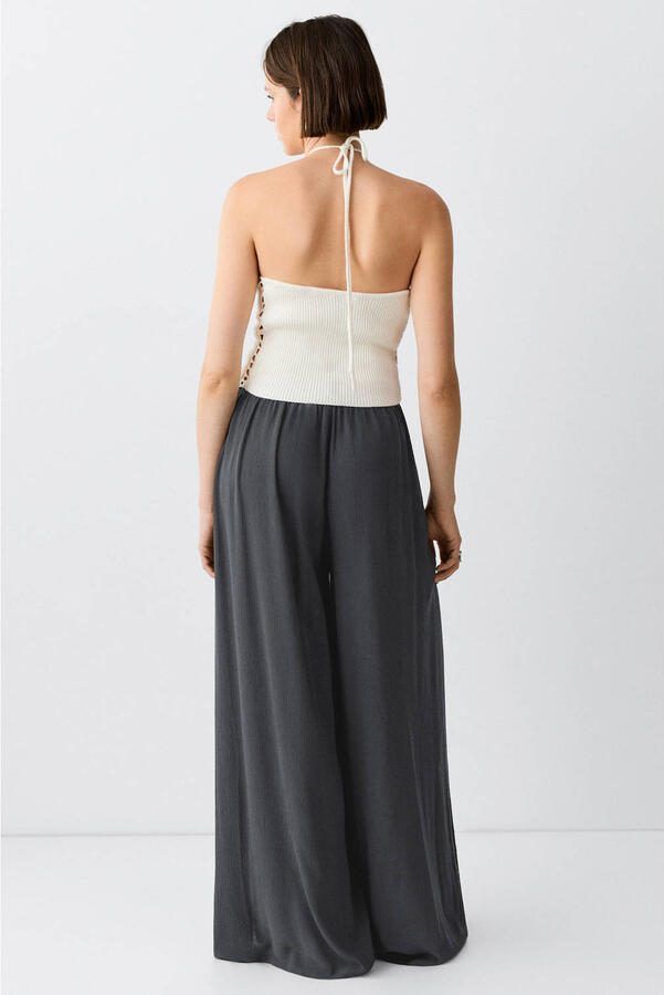 MANGO TEEN casual broek antraciet - Foto 2