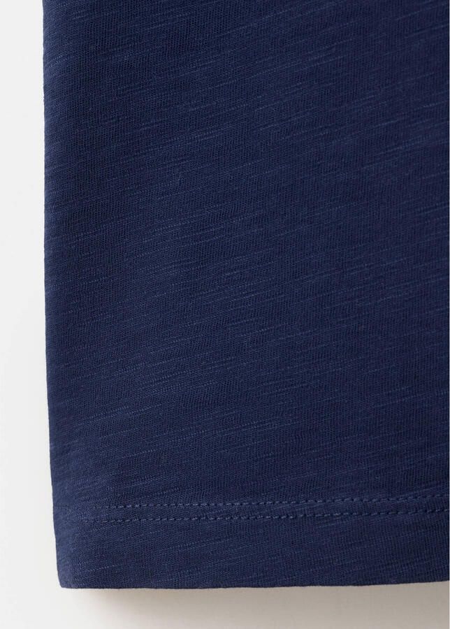 MANGO TEEN casual broek donkerblauw - Foto 3