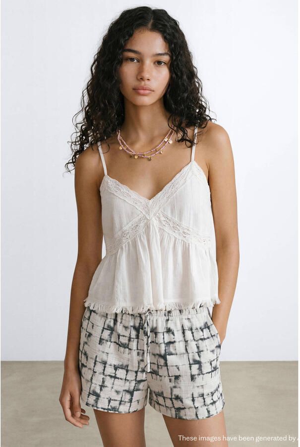 MANGO TEEN casual short wit