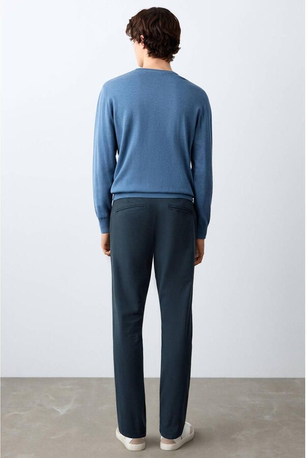 MANGO TEEN chino marineblauw - Foto 3