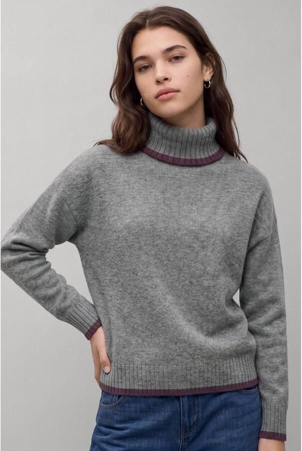 MANGO TEEN coltrui grijs Effen maat 152(XXS) | Trui van - Foto 2