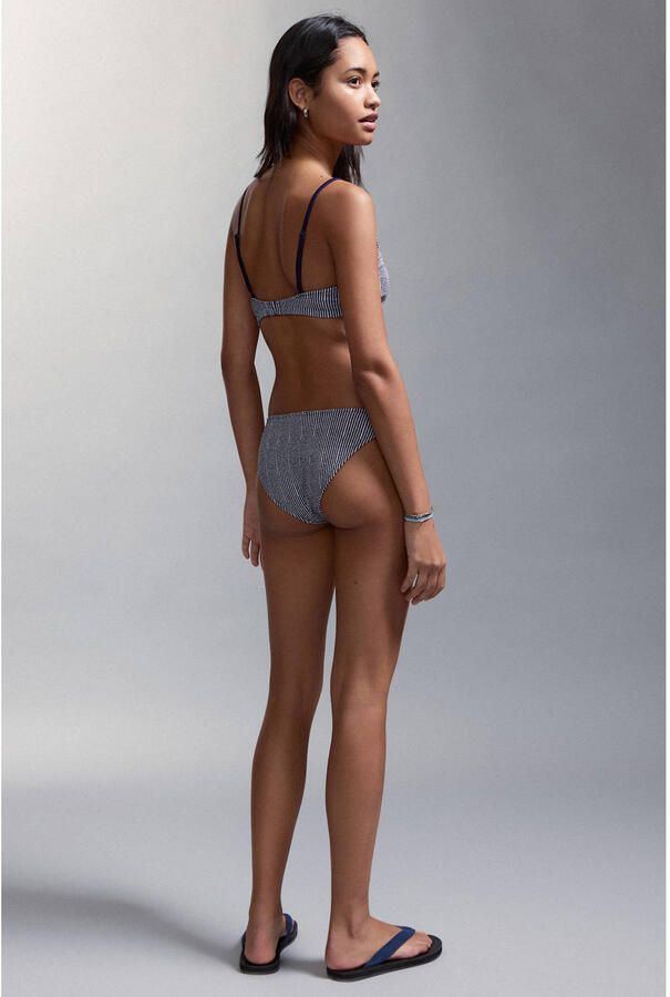 MANGO TEEN crop bikini donkerblauw - Foto 3