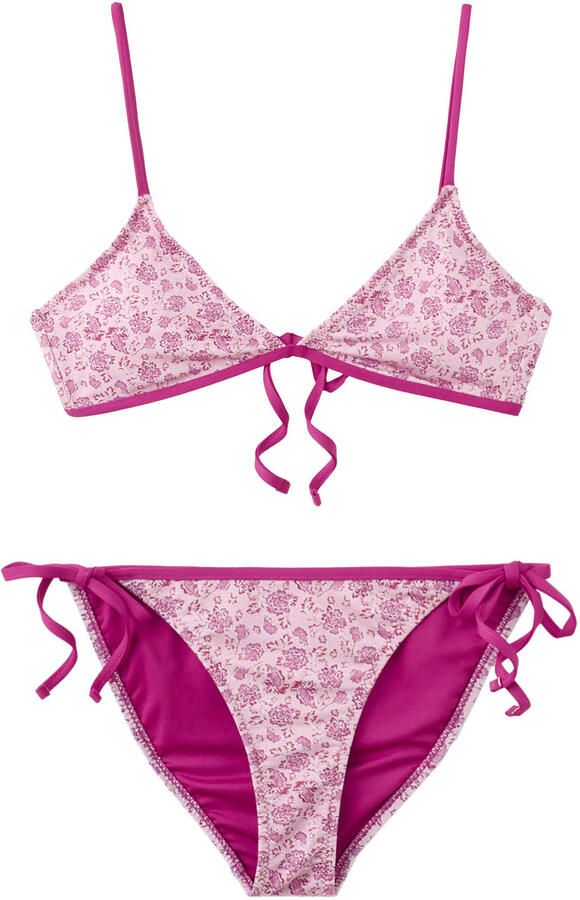MANGO TEEN crop bikini roze