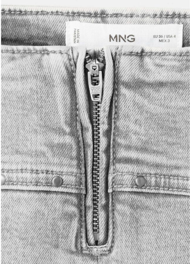 MANGO TEEN denim short grey denim - Foto 2