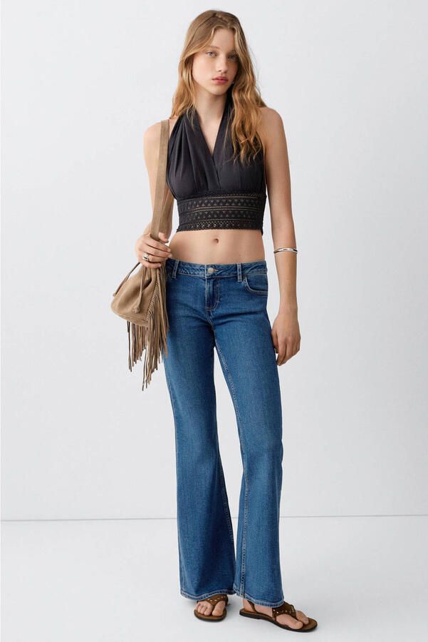 MANGO TEEN flared jeans mediumblauw - Foto 3