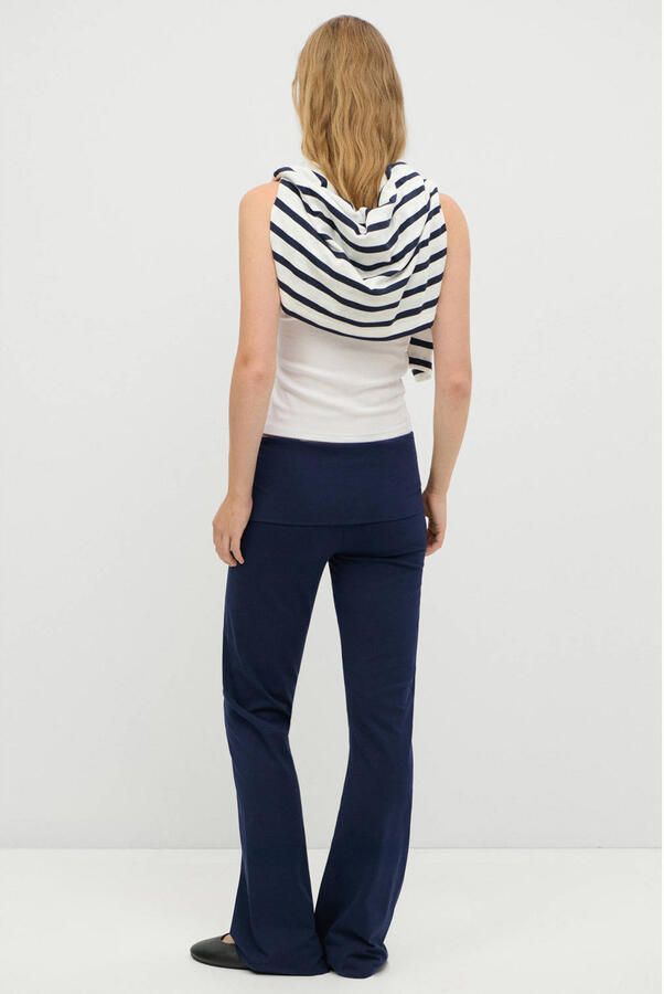 MANGO TEEN flared legging donkerblauw - Foto 2
