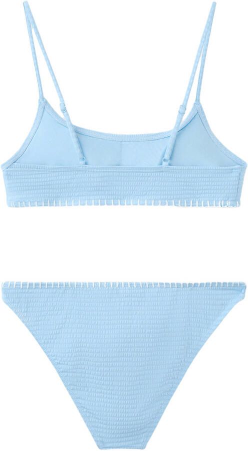 MANGO TEEN halter bikini lichtblauw - Foto 3