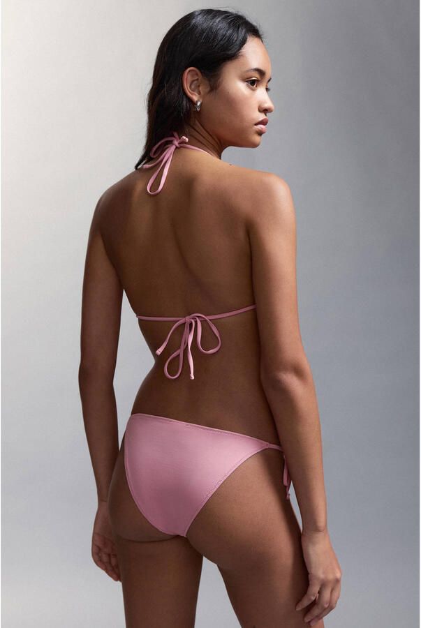 MANGO TEEN halter bikini met franjes - Foto 3