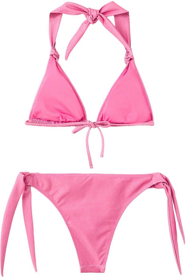MANGO TEEN halter bikini roze - Foto 3