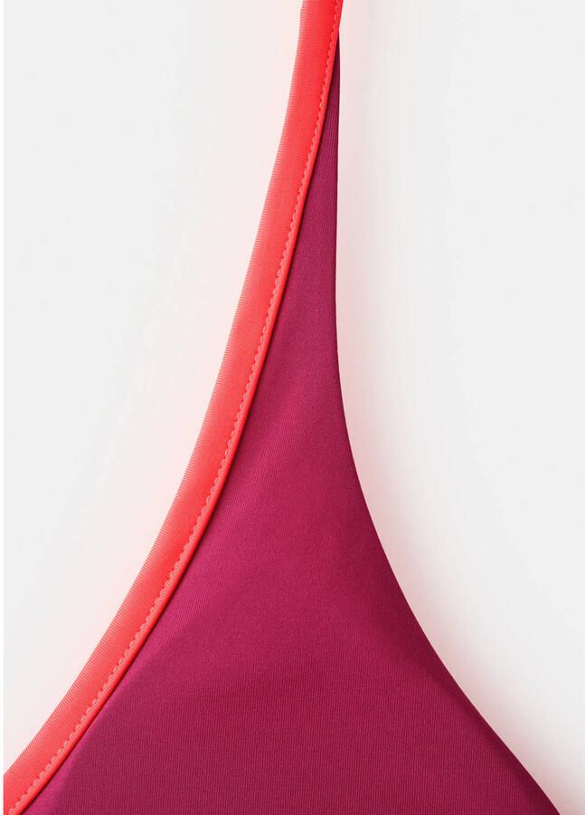MANGO TEEN halter bikini roze oranje - Foto 3