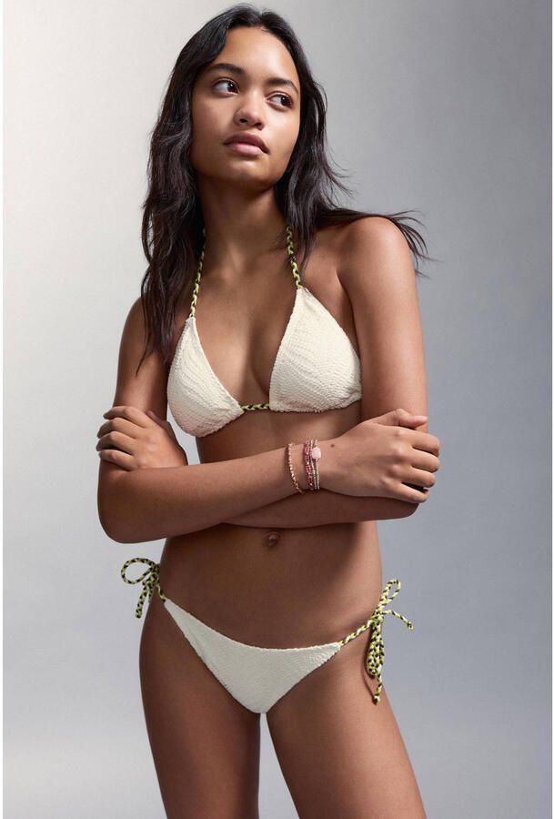 MANGO TEEN halter bikini wit - Foto 2
