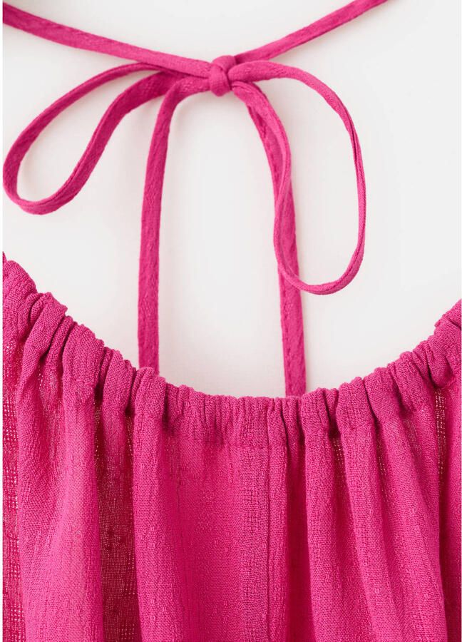MANGO TEEN haltertop roze - Foto 2