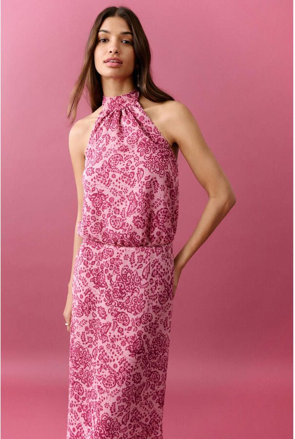 MANGO TEEN haltertop roze
