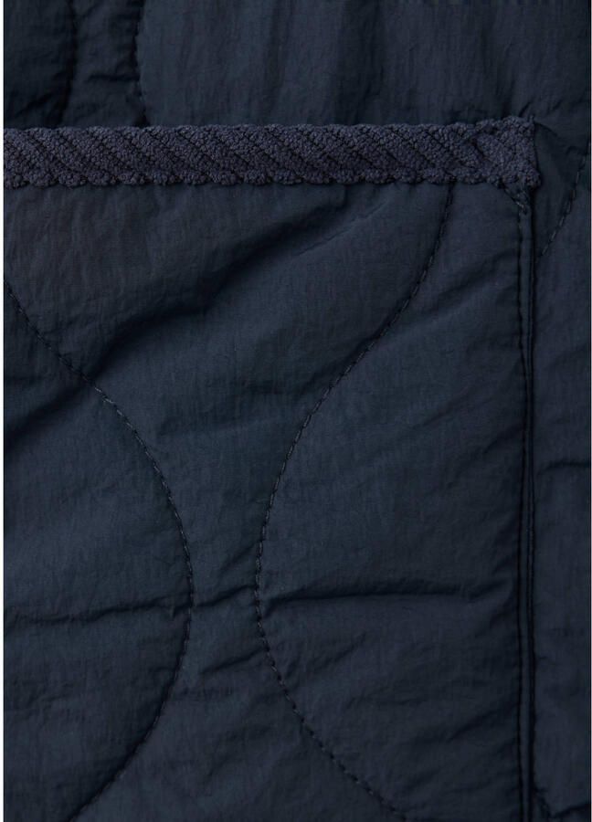 MANGO TEEN gewatteerde tussenjas donkerblauw - Foto 2