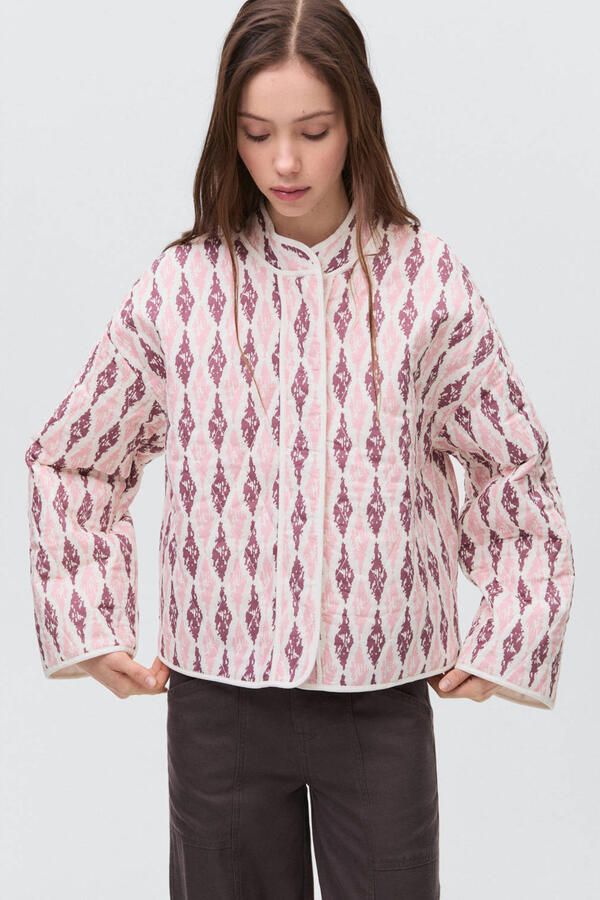 MANGO TEEN jasje voor binnen roze