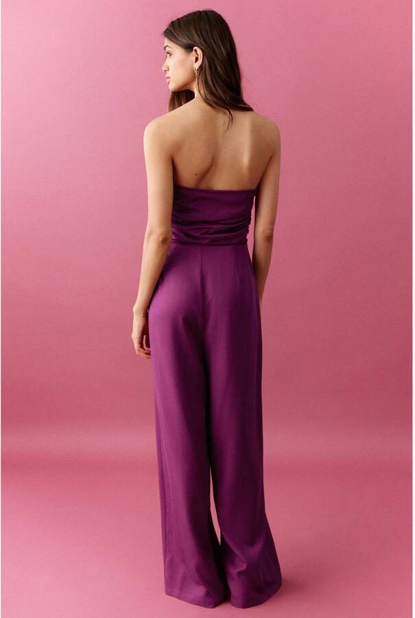 MANGO TEEN jumpsuit donkerpaars - Foto 3