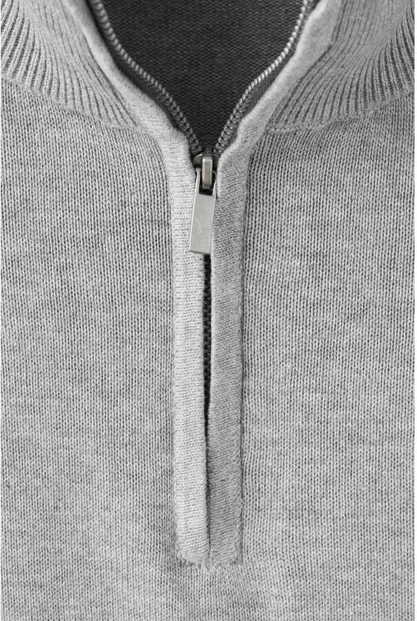 MANGO TEEN katoenen gebreide trui grijs Effen maat 185(XL) - Foto 3