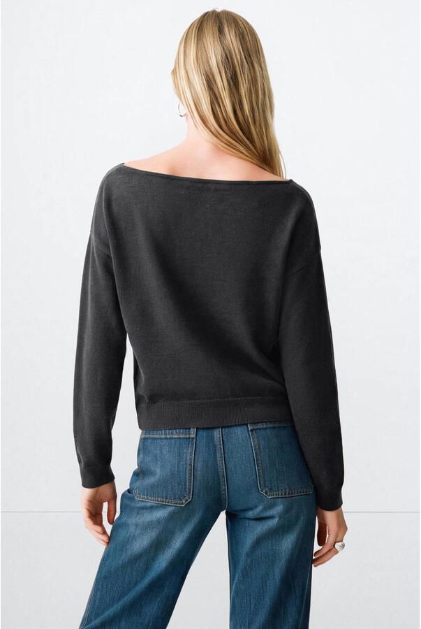 MANGO TEEN katoenen sweater antraciet - Foto 2