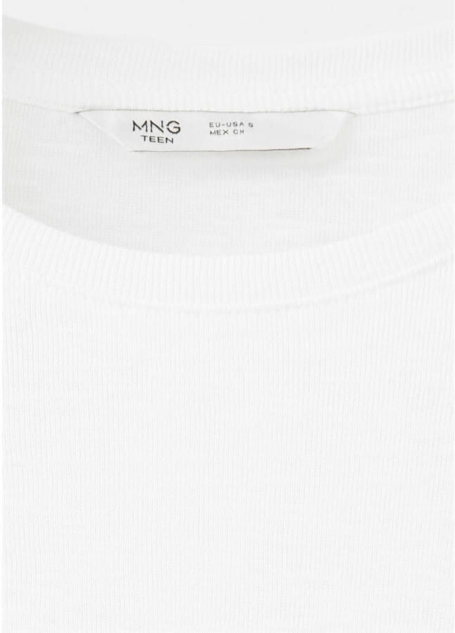 MANGO TEEN longsleeve wit - Foto 2