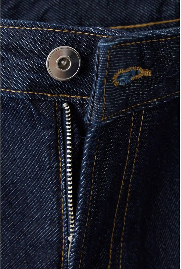 MANGO TEEN low waist wide leg jeans donkerblauw - Foto 2