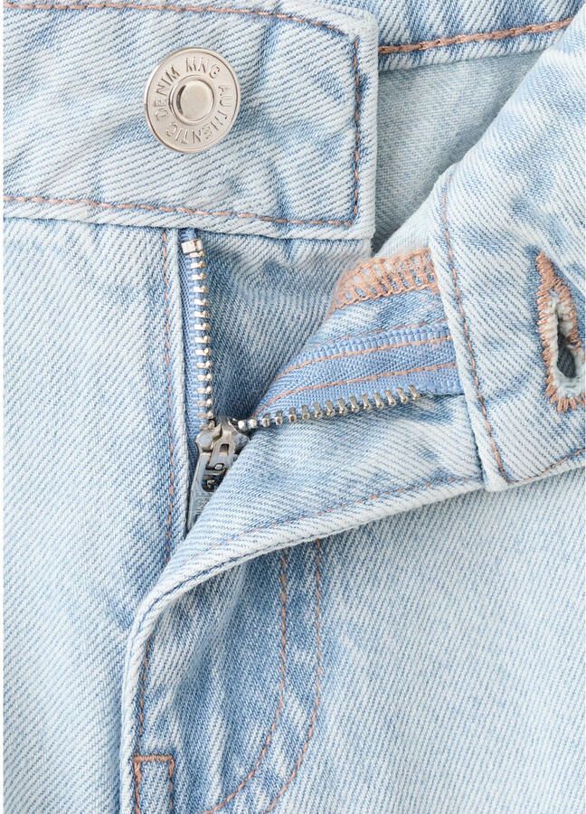 MANGO TEEN low waist short light blue denim - Foto 2
