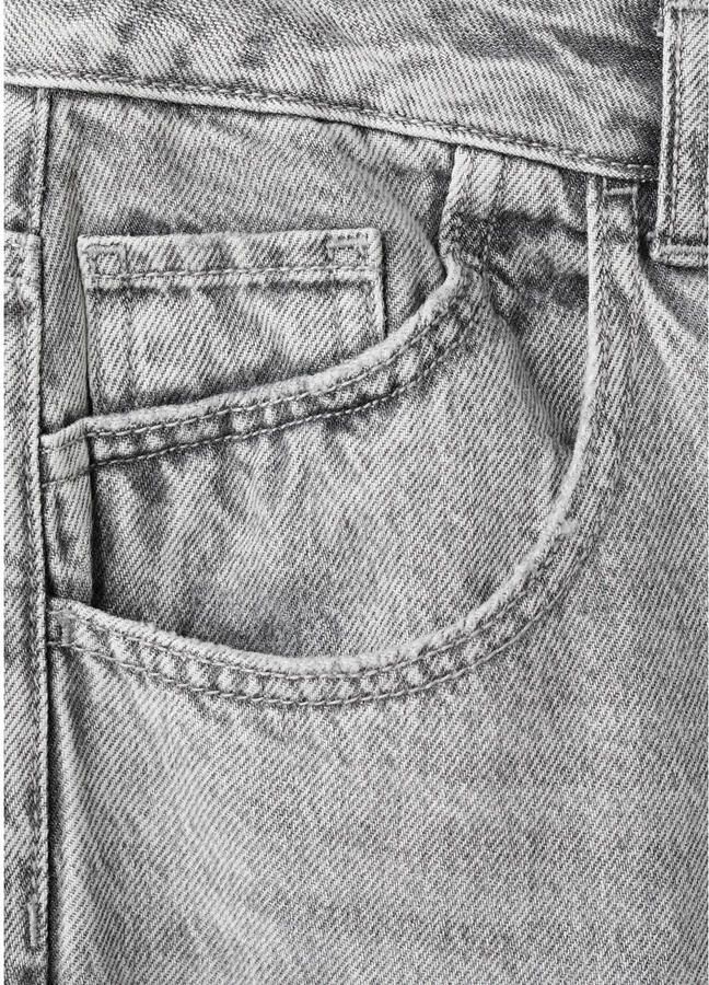 MANGO TEEN low waist straight leg jeans grey denim - Foto 2
