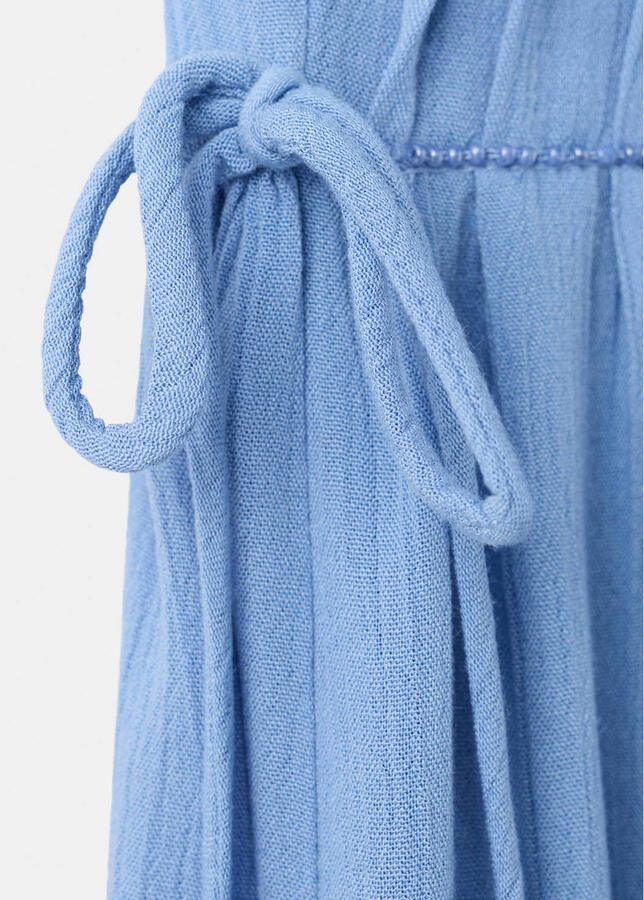 MANGO TEEN maxi jurk blauw - Foto 2