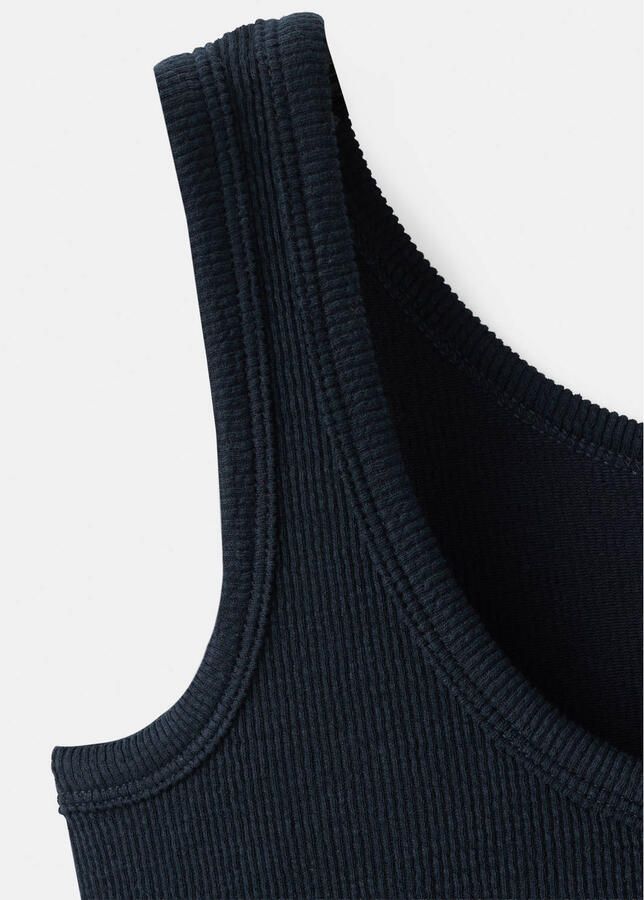 MANGO TEEN maxi jurk zwart - Foto 2