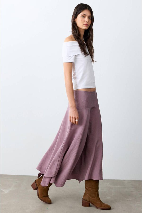 MANGO TEEN maxi rok roze - Foto 2