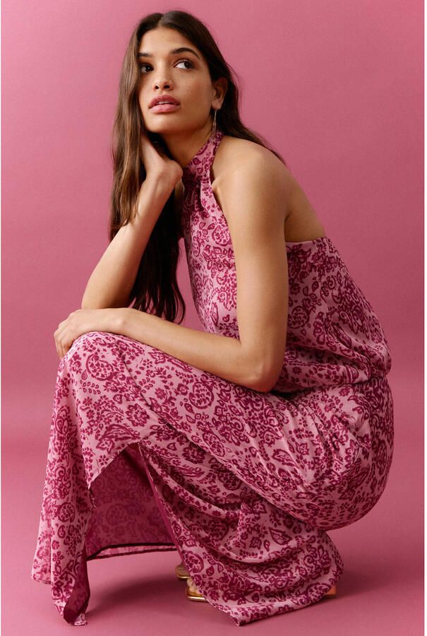 MANGO TEEN maxi rok roze - Foto 3