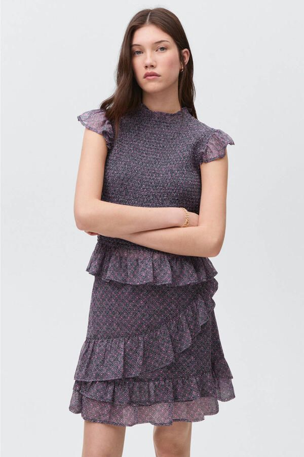MANGO TEEN mouwloze top donkerblauw