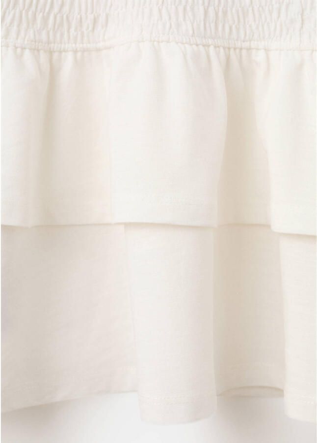 MANGO TEEN off shoulder jurk ecru - Foto 2