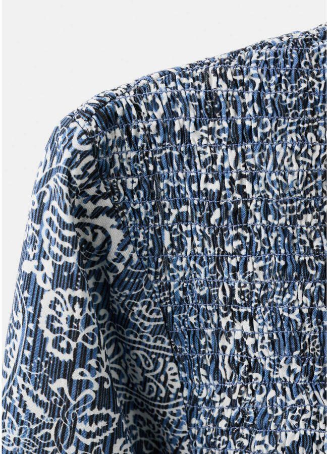 MANGO TEEN one shoulder top donkerblauw - Foto 2