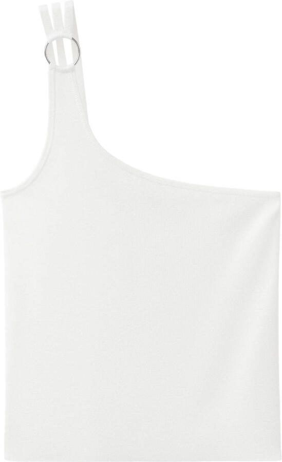 MANGO TEEN one shoulder top wit - Foto 3