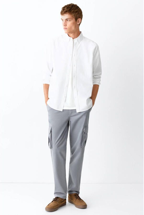 MANGO TEEN overhemd wit - Foto 2